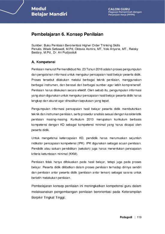 picture_Contoh Penilaian Pembelajaran 53469 | Modul Bahan Belajar   Pedagogi   2021   P6