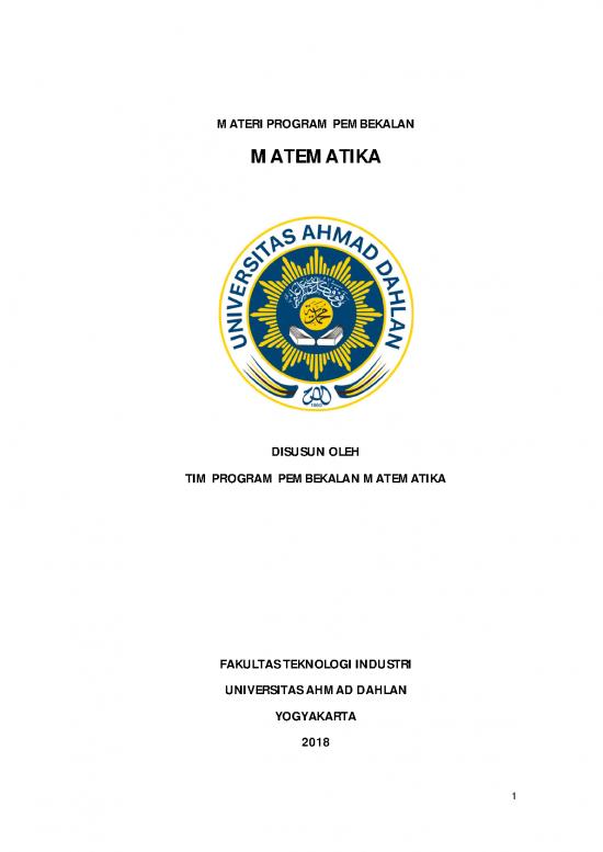 picture_Matematika Pdf 53824 | Modul Matematika Teknik Industri 2018