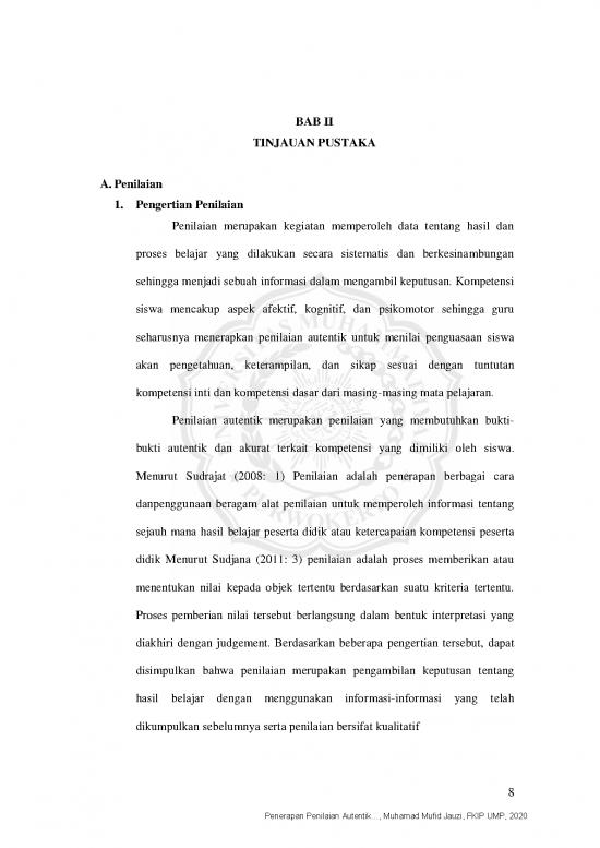 picture_Penilaian Autentik Pdf 53658 | Muhamad Mufid Jauzi Bab Ii