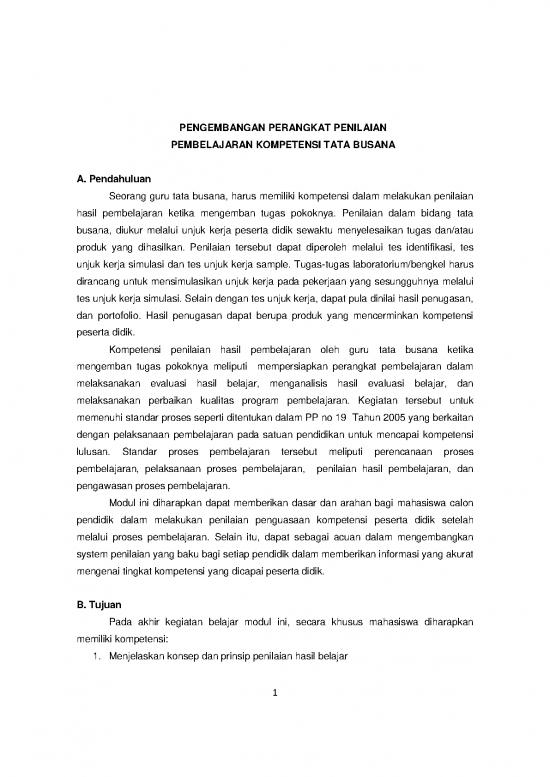 picture_Contoh Penilaian Pembelajaran 53673 | Pengembangan Perangkat Penilaian Pembelajaran Kompetensi Tata Busana