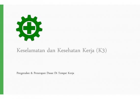 picture Materi K3 Lengkap Pdf 53923 | Presentasi Dasar Dasar Keselamatan Dan Kesehatan Kerja K3
