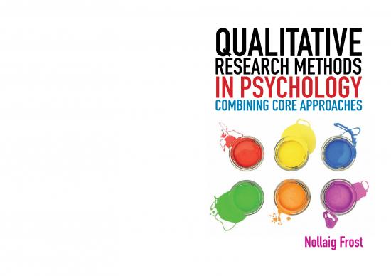 picture Research Pdf 52726 | Qualitative Research Methods In Psychology