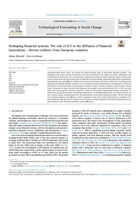 picture Journal Article Example Pdf 52551 | Reshaping Financial Systems The Role Of Ict In The Diffusion Of Financial Innovations Recent Evidenc 55316