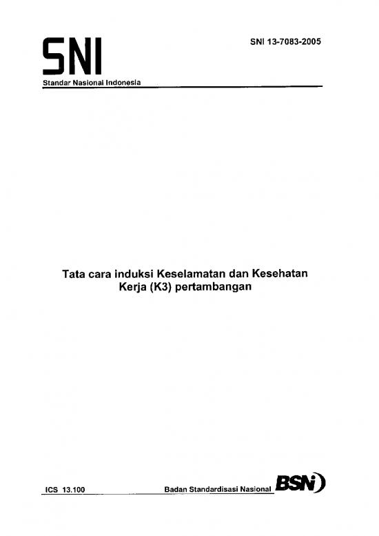 picture1_Materi K3 Lengkap Pdf 53880 | Sni 03 7083 2005 Tata Cara Induksi Keselamatan Dan Kesehatan Kerja K3 An