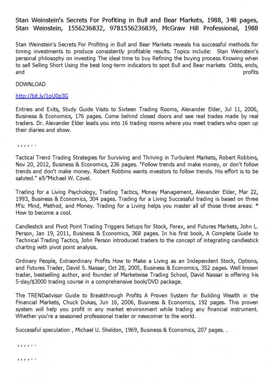 picture1_Study Methods Pdf 53181 | Stan Weinsteins Secrets For Profiting In Bull And Bear Markets