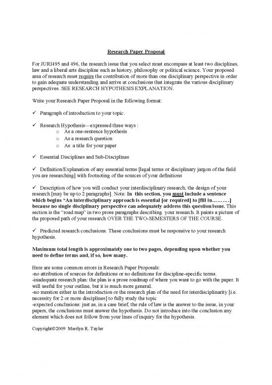 picture1_Sample Of Research Proposal Pdf 52619 | Tayler Research Proposal