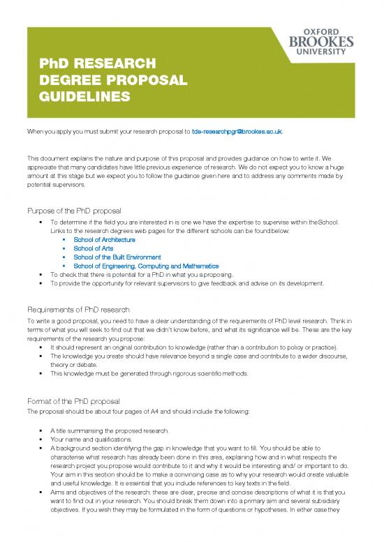 picture_Sample Of Research Proposal Pdf 53440 | Tde Research Degree Guidelines