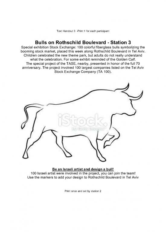 picture_Telavivexhibition Bulls Handout3
