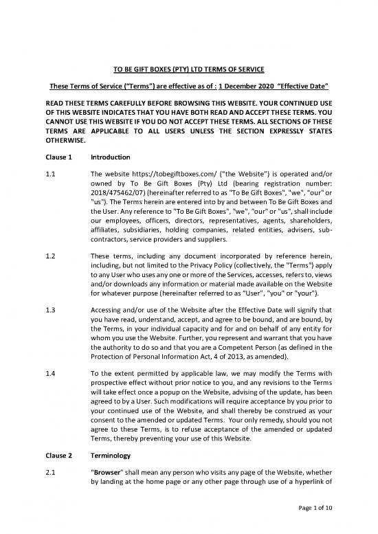 picture The Gift Of Therapy Pdf 53116 | To Be Ecommerce Website Terms Of Service Ecommerce Terms And Conditions Template