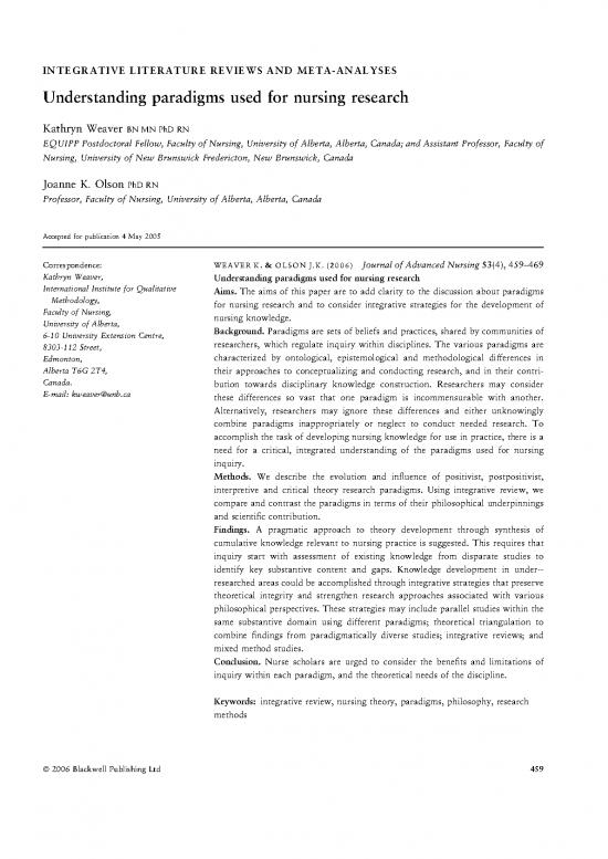 picture_Research Methodology Pdf 52164 | Understanding Paradigms Used For Nursing Research