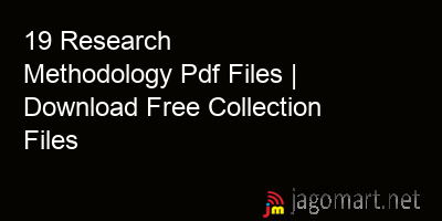 picture 19 Research Methodology Pdf Files | Download Free Collection Files