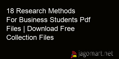 picture_18 Research Methods For Business Students Pdf Files | Download Free Collection Files