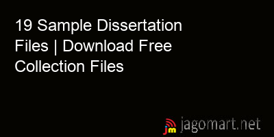 picture 19 Sample Dissertation Files | Download Free Collection Files