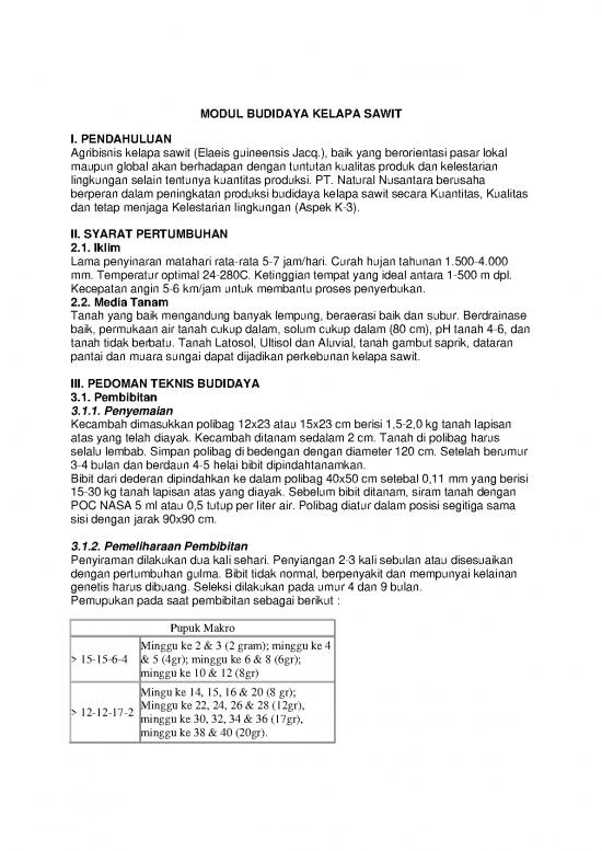 picture Kelapa Sawit Pdf 56772 | 156 Budi Daya Sawit