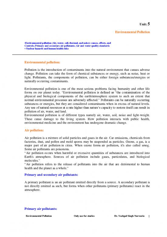 picture The Environment Pdf 55720 | 1587639123 Unit 5 Engllish(1)