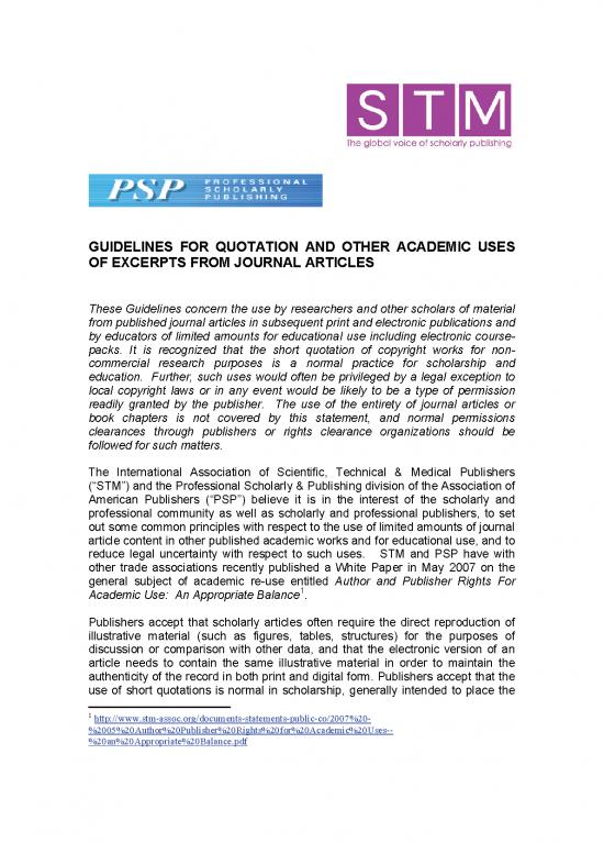picture Research Pdf 55866 | 2016 01 05 Guidelines For Quotation From Journal Articles