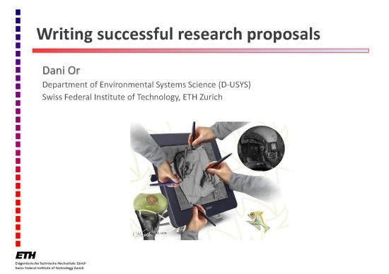 picture1_Sample Of Research Proposal Pdf 54982 | 6 Writing Scientific Proposal Ethz 2015