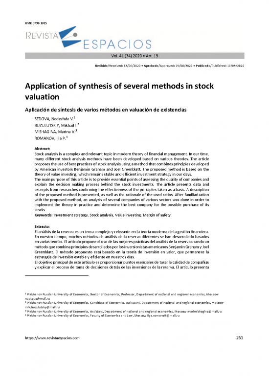 picture Valuation Methods Pdf 55638 | A20v41n34p19