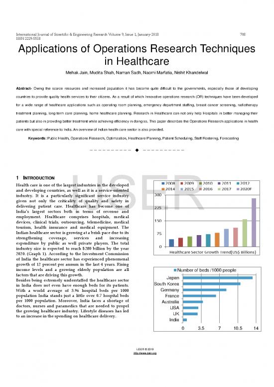 picture1_Research Pdf 55159 | Applications Of Operations Research Techniques In Healthcare