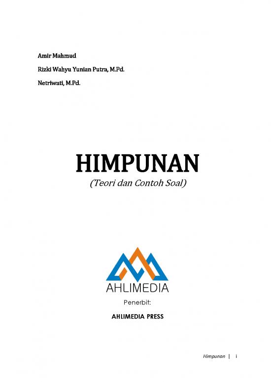 picture Materi Himpunan Pdf 54444 | Buku Amir Judul   Bab 2