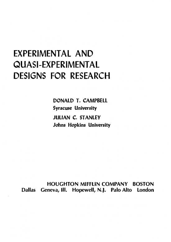 picture1_Research Pdf 55774 | Campbell&stanley 1959 Exptl&quasiexptldesignsforresearch