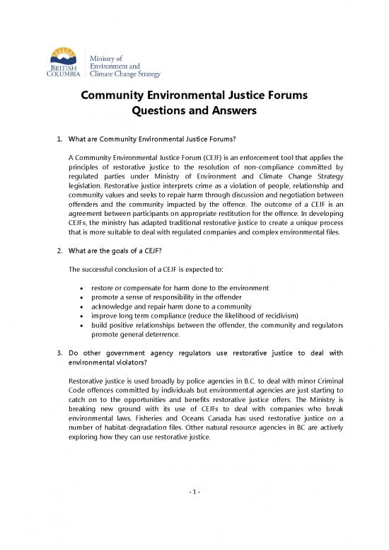 picture The Environment Pdf 56252 | Cejf Qas