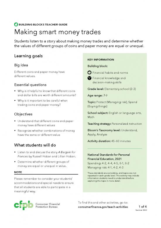 picture1_Money Pdf 54805 | Cfpb Building Block Activities Making Smart Money Trades Guide