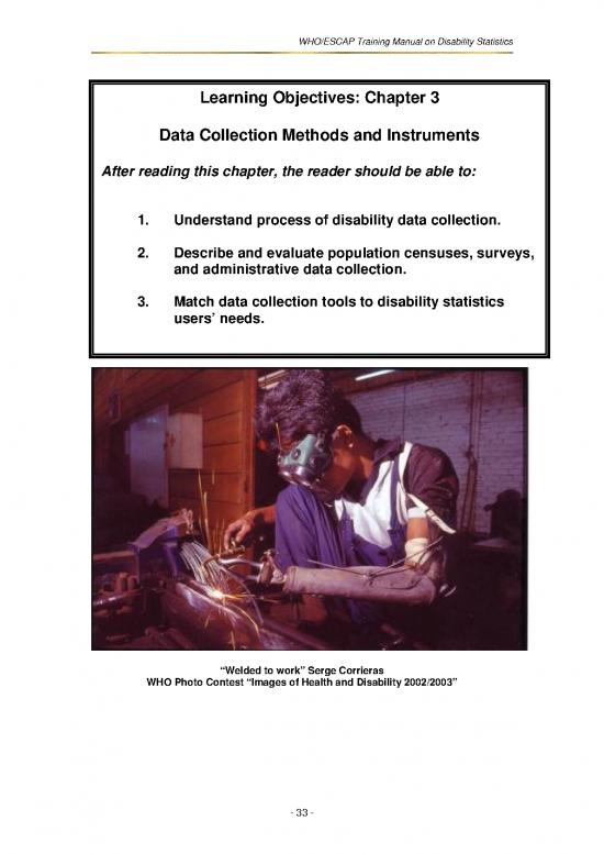 picture Data Collection Methods Pdf 56061 | Chapter3 Disability Statistics E