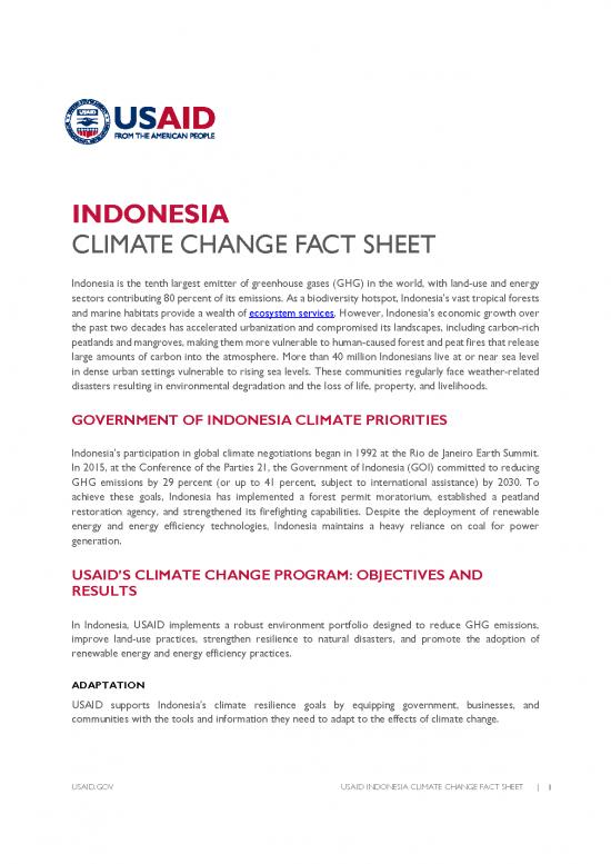 picture1_Global Environmental Change Pdf 56113 | Climate Change Fact Sheet   Indonesia Final Format