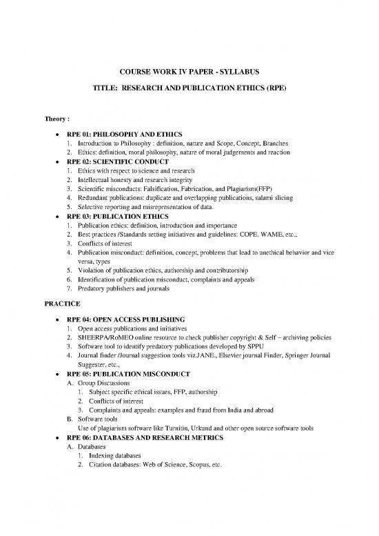 picture_Research Pdf 55336 | Course Work Iv Paper  Syllabus