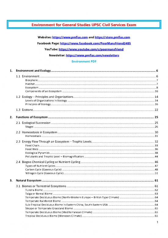 picture The Environment Pdf 55569 | Environment 2019 Sample