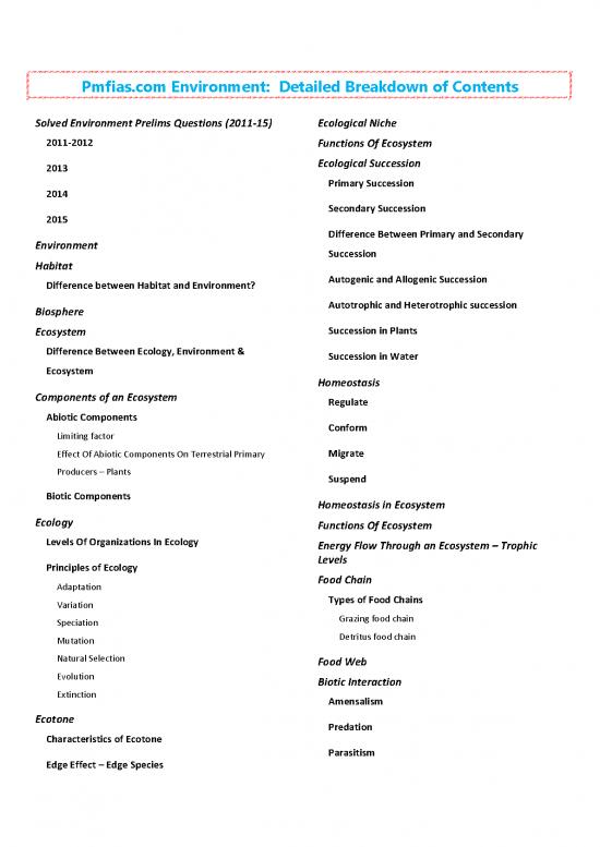 picture The Environment Pdf 55570 | Environment Contents