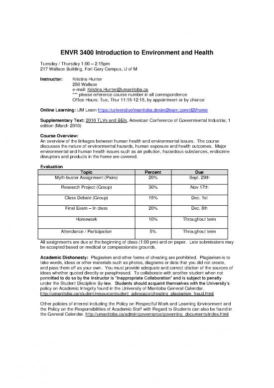 picture Research Pdf 56025 | Envr 3400 K01 Fall 2015