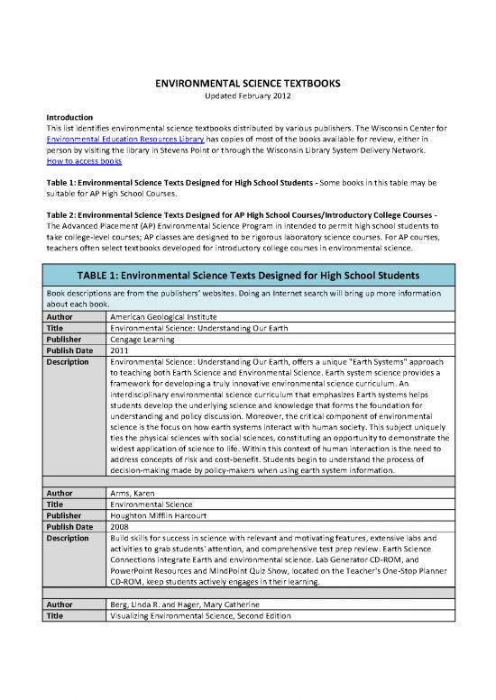 picture Environmental Science Pdf 56148 | Estextlistfeb2012