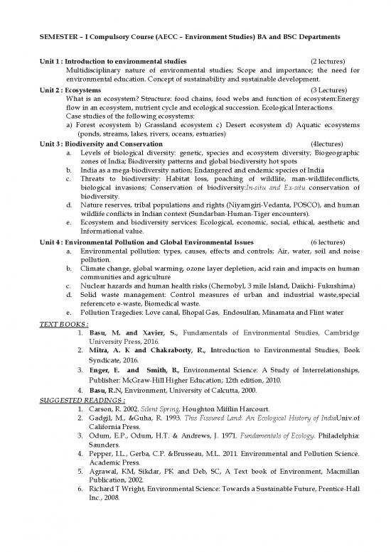 picture The Environment Pdf 55892 | Evs Ugc Cbcs Syllabus Ba Bsc