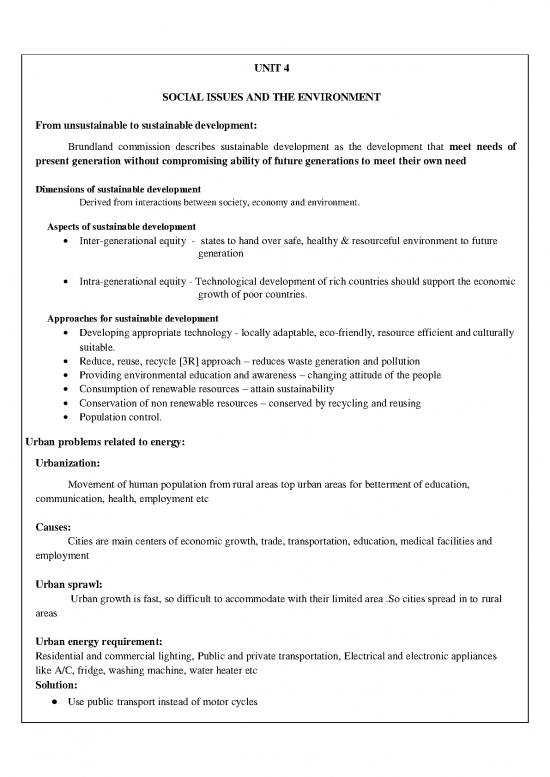 picture The Environment Pdf 55886 | Evs Unit 4