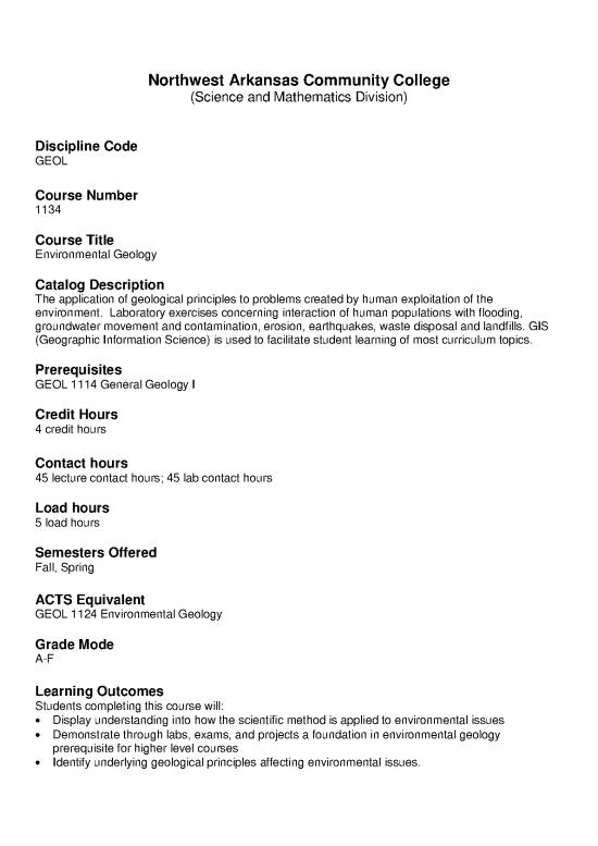 picture The Environment Pdf 55442 | Geol1134 Environmentalgeology