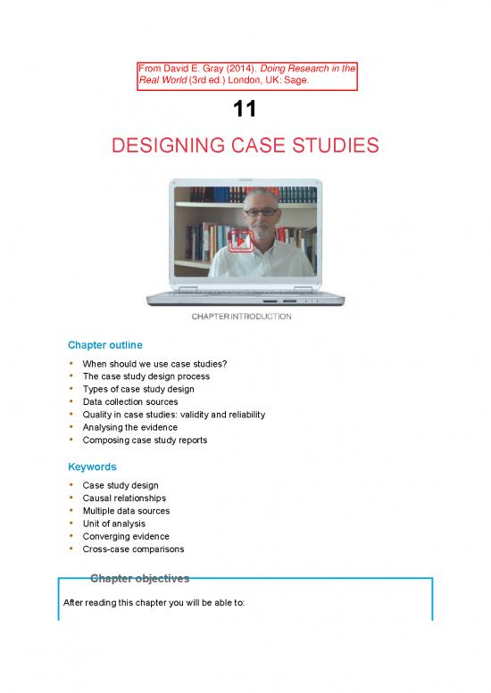 picture Research Pdf 55777 | Gray 2014 Doingresearchintherealworld Casestudydesign
