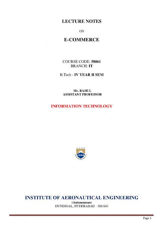 picture_Commerce Pdf 55112 | Iare E Commerce Lecture Notes