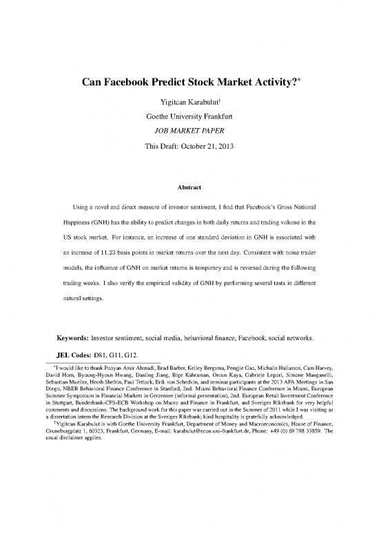 picture1_Behavioral Therapy Pdf 54906 | Karabulut Canfacebookpredictstockmarketactivitiy