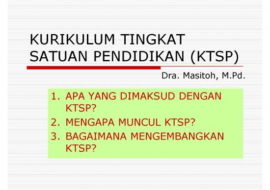 picture_Pendidikan Pdf 56898 | Kurikulum Tingkat Satuan Pendidikan (ktsp) Smp Dr Masitoh, Pd