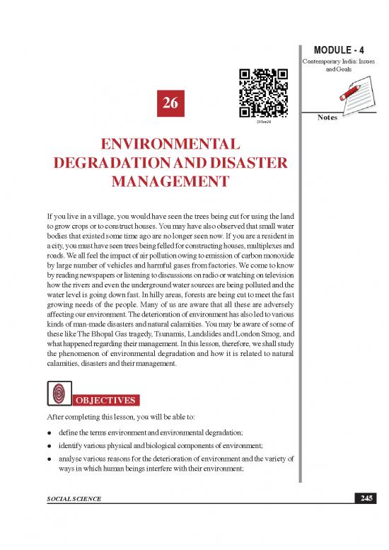 picture Environmental Pollution Notes Pdf 55410 | Lesson 26