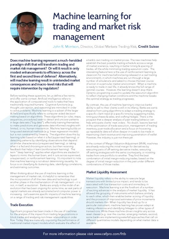 picture1_The Environment Pdf 54764 | Machine Learning For Market Risk Management  Morrison Pdf