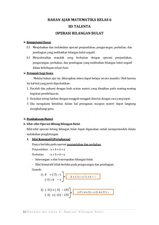picture1_Matematika Pdf 54513 | Matematika Tema 2 Operasi Bilangan Bulat
