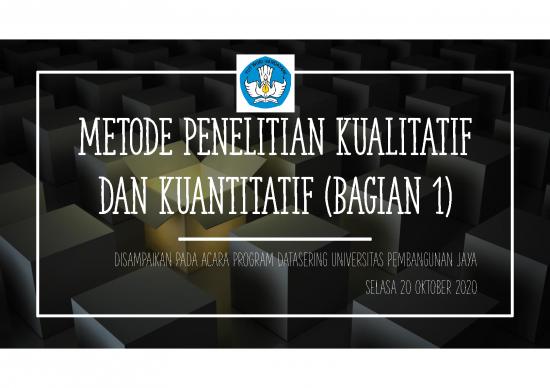 picture_Thermal Analysis Pdf 57043 | Materi Detasering 7 (prof  Retno Supriyanti)   Metode Penelitian Kualitatif Dan Kuantitatif Bagian I