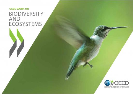 picture_The Environment Pdf 55487 | Oecd Work On Biodiversity And Ecosystems