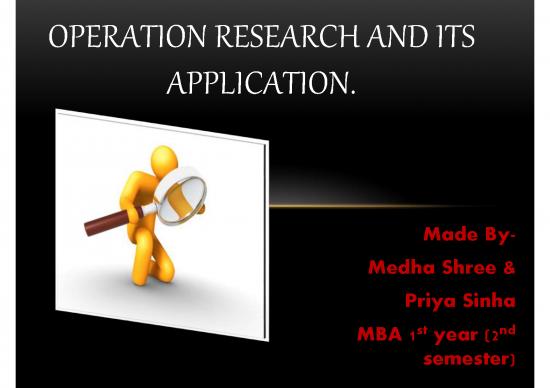 picture Research Pdf 54882 | Operationresearchanditsapplication 160428055312 12