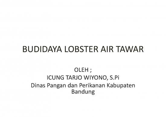 picture Budidaya Lobster Air Tawar Pdf 56789 | Pemantapan Kewirausahaan Kt Lobster Budidayapdf 5d19c2e16a89e