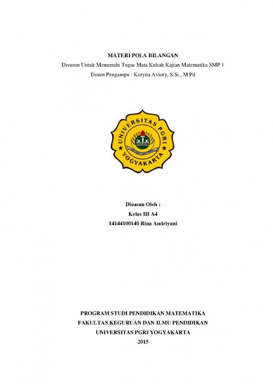 picture_Matematika Pdf 54480 | Pola Bilangan