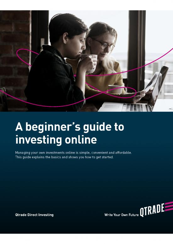 picture Stock Taking Pdf 55611 | Qtrade Investor Beginners Guide Investing Online